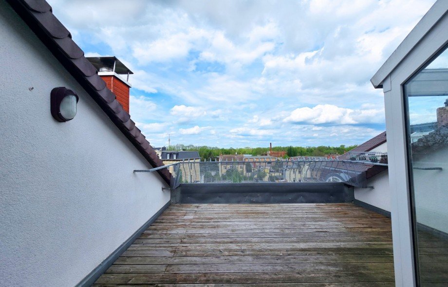 Dachterrasse Maisonettewohnung K�then (Anhalt)