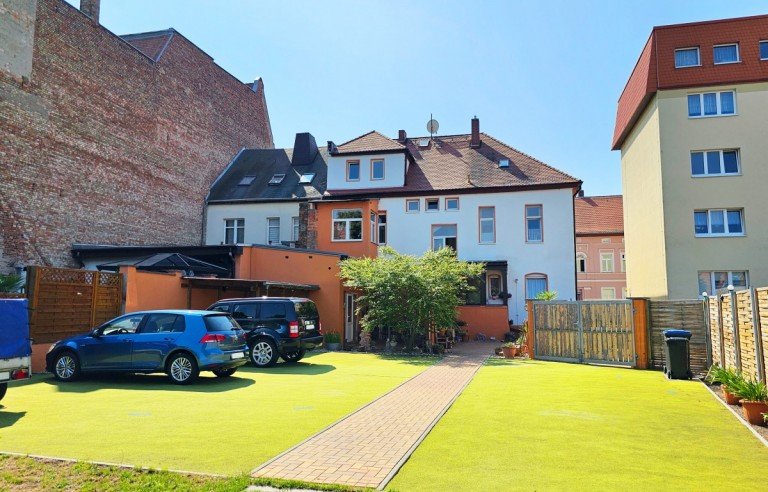 Ansicht Haus K�then (Anhalt) Mehrfamilienhaus Ihr Wohn-/ oder Investmenttraum - Charmantes Mehrfamilienhaus mit Geschichte
