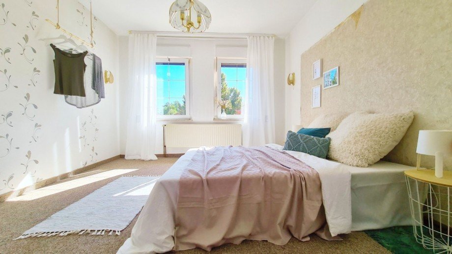 Schlafzimmer Einfamilienhaus Dessau/Mosigkau