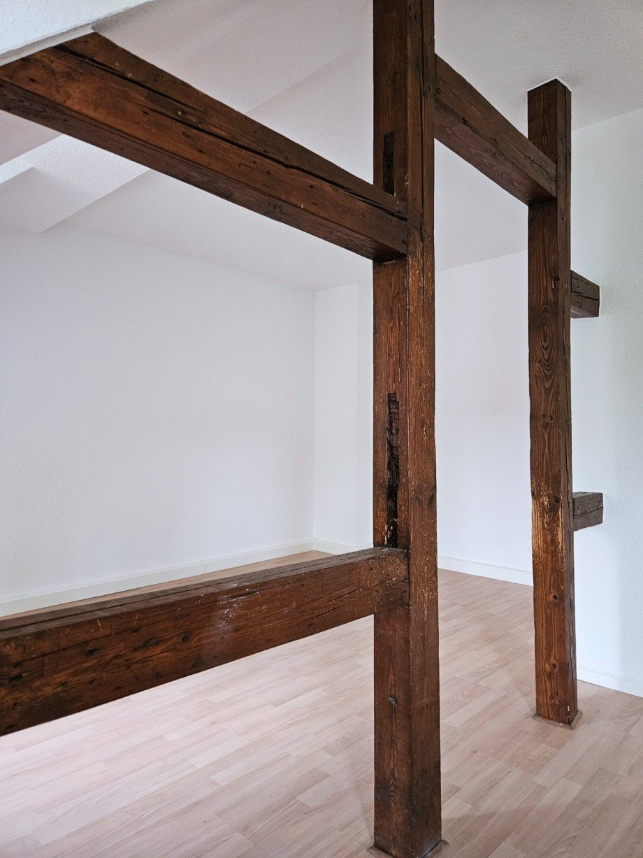 Wohn-Esszimmer-2 Dachgeschosswohnung Bernburg (Saale)