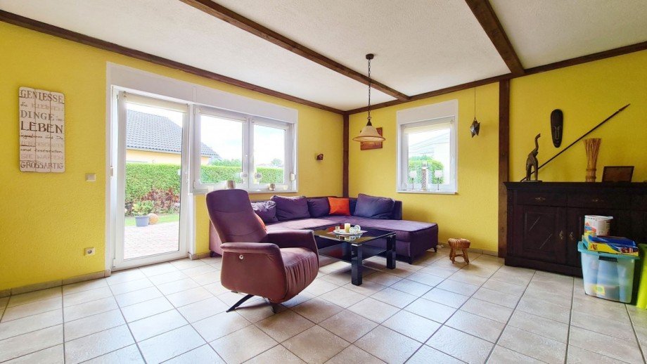 Wohnzimmer Einfamilienhaus K�then