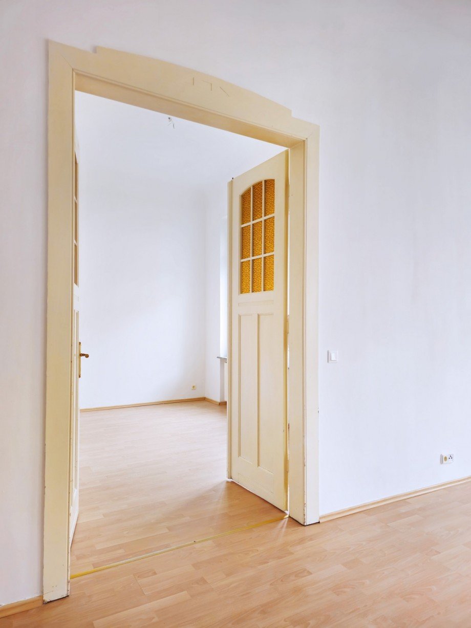 T�r zu Zimmer 3 Erdgeschosswohnung K�then (Anhalt)