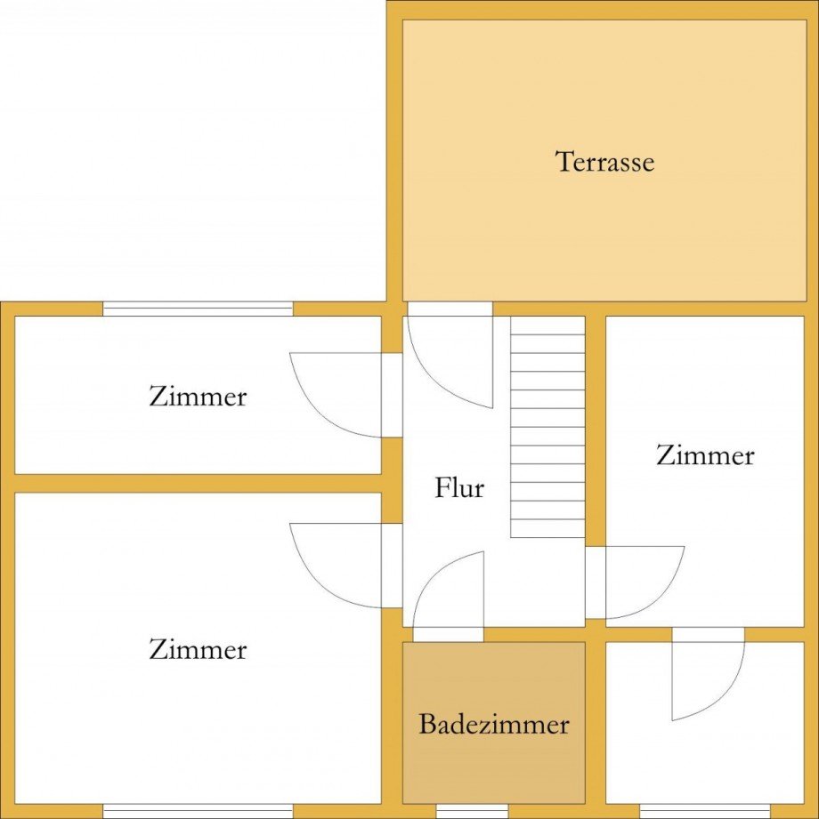 Grundriss-OG Einfamilienhaus K�then (Anhalt)