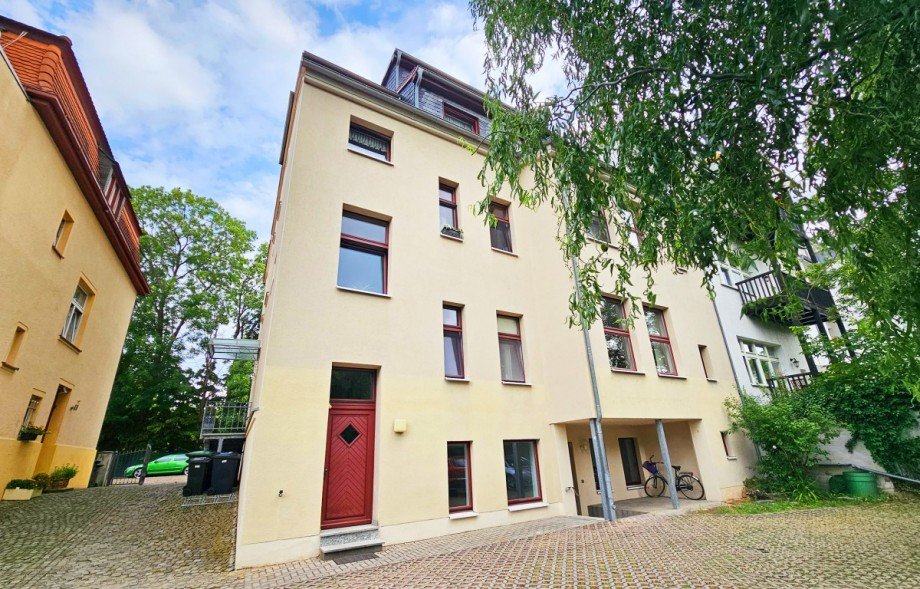 Wohnhaus Ansicht Erdgeschosswohnung K�then (Anhalt)