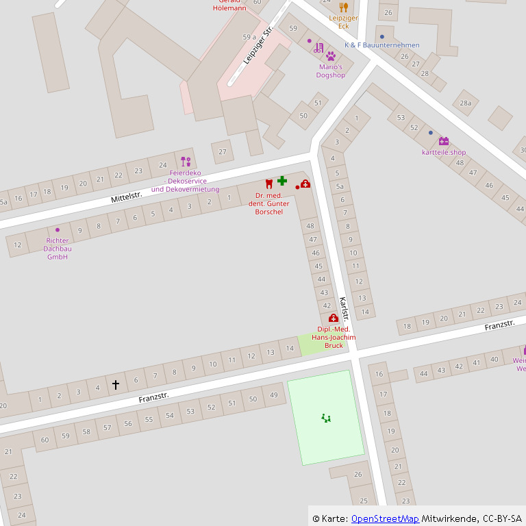 Mikro-Ansicht Etagenwohnung K�then (Anhalt)