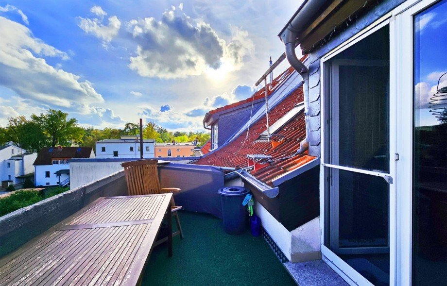 Balkon2 Dachgeschosswohnung K�then (Anhalt)