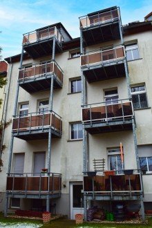 Balkonanlage 2-Zimmer-Eigentumswohnung mit Balkon und stabilen Mieteinnahmen