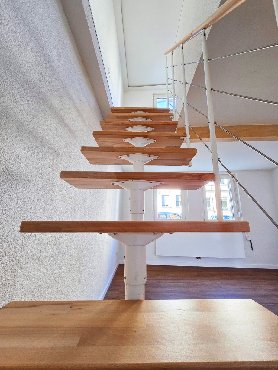 Treppe ins OG Reihenhaus K�then (Anhalt)