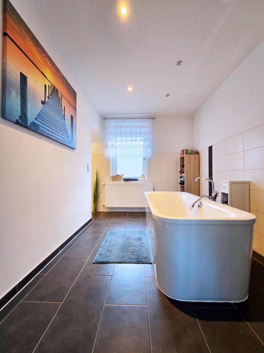 Badezimmer Doppelhaush�lfte Gro� Rosenburg
