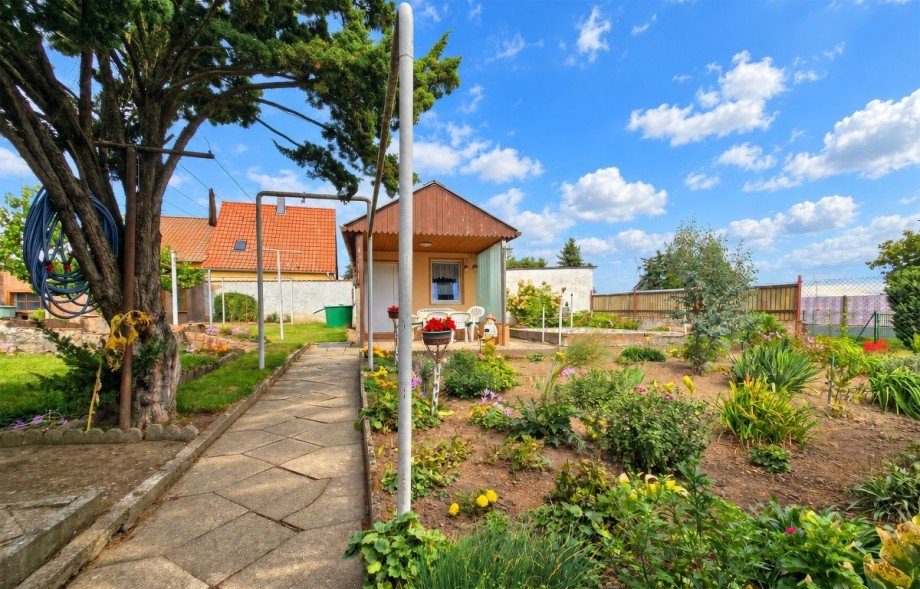 Garten Einfamilienhaus S�dliches Anhalt