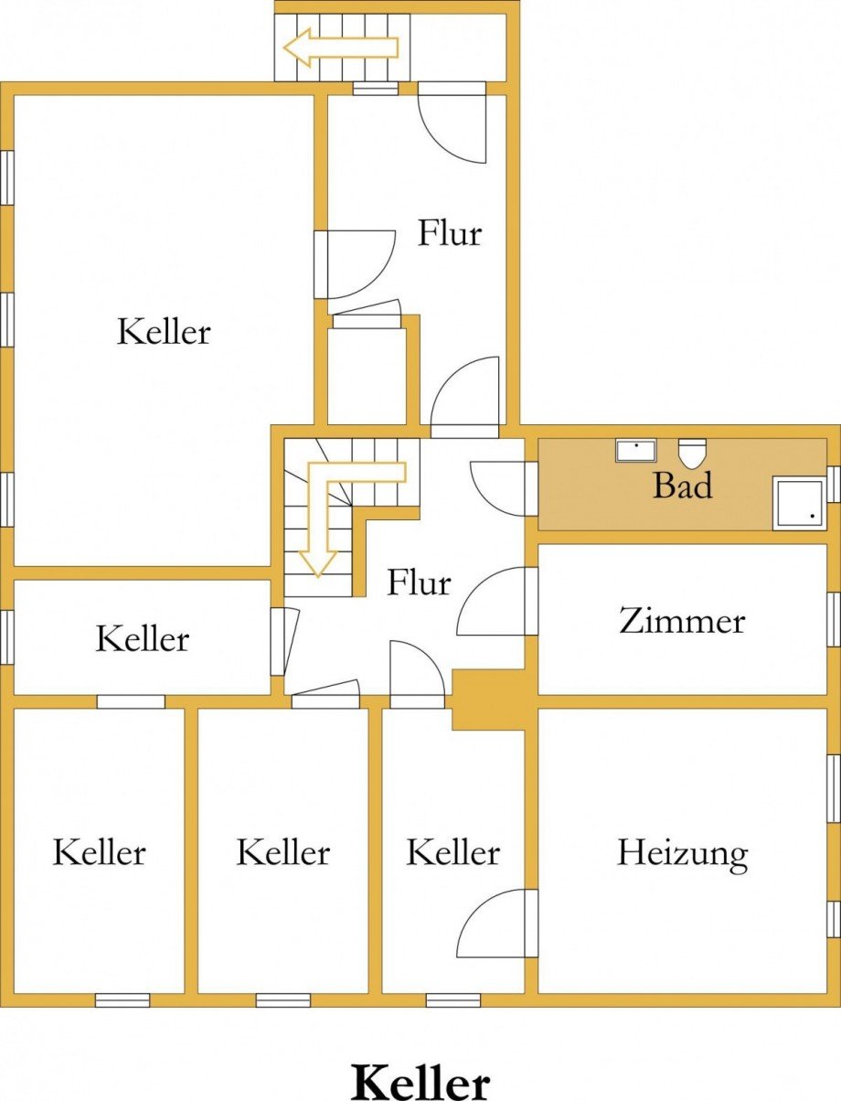 Grundriss Keller Einfamilienhaus G�rzig
