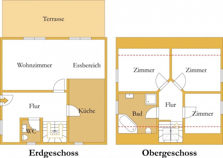 Grundriss Einfamilienhaus K�then (Anhalt)