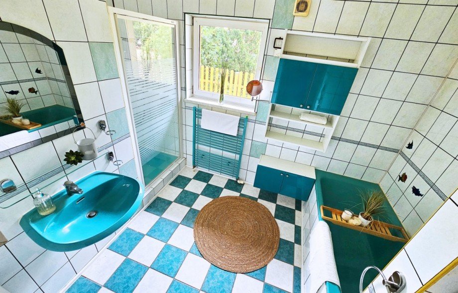 Badezimmer - Erdgeschoss Einfamilienhaus Wettin-L�bej�n