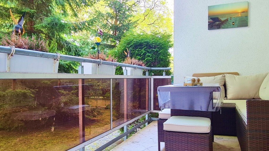 Balkon Erdgeschosswohnung K�then (Anhalt)