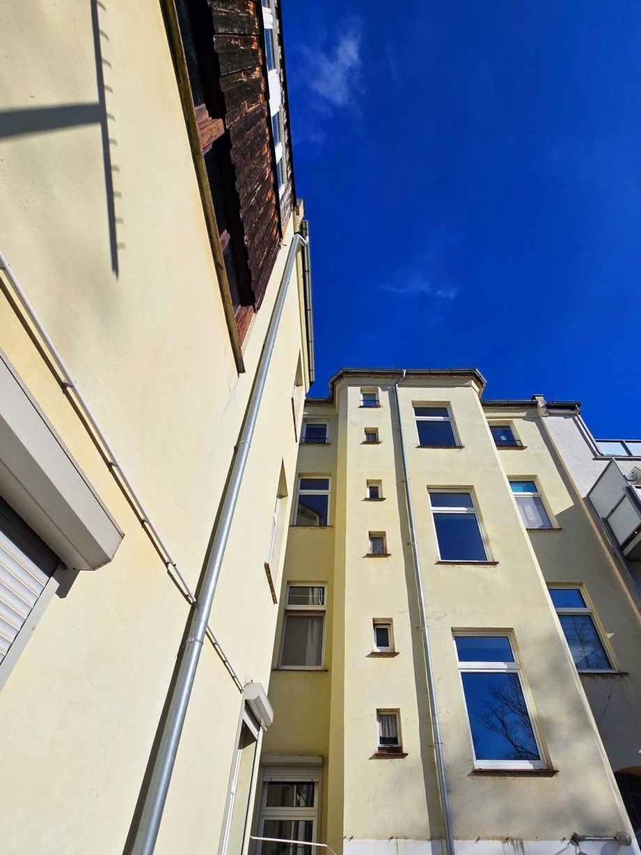 Ansicht Hinterhaus Wohn- / Gesch�ftshaus K�then (Anhalt)