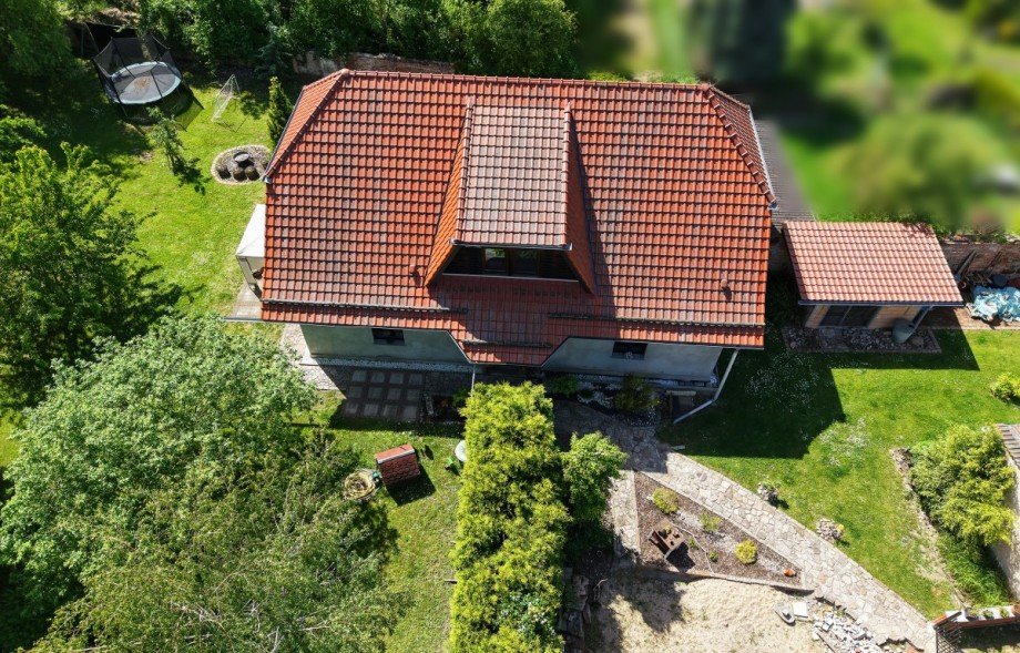 Luftbild Einfamilienhaus Einfamilienhaus W�rbzig
