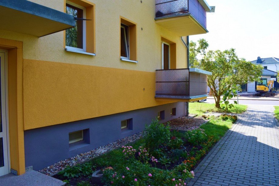 Balkon Erdgeschosswohnung K�then (Anhalt)