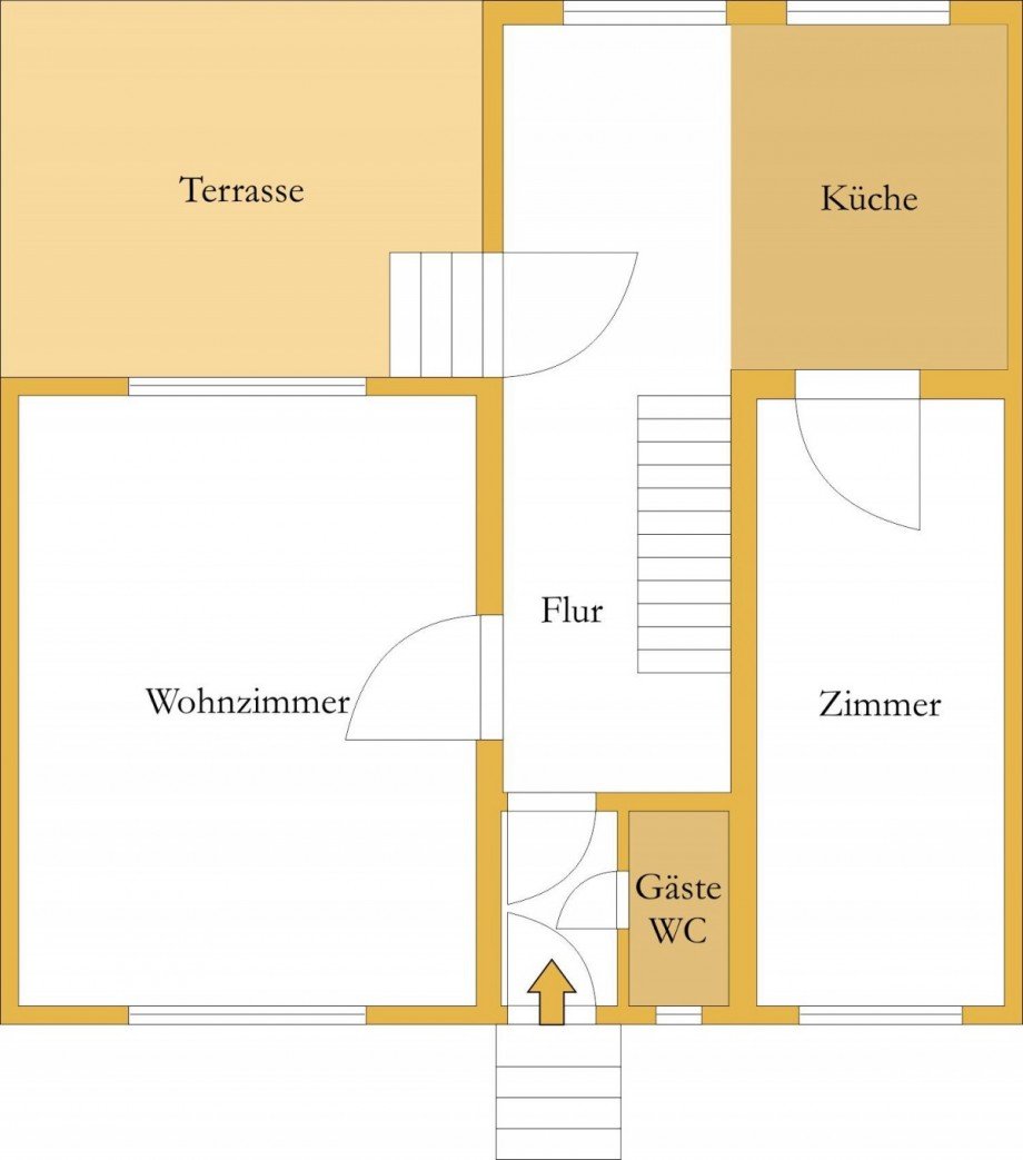 Grundriss-EG Einfamilienhaus K�then (Anhalt)
