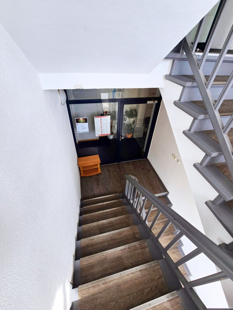Treppenhaus 1. OG Wohn- / Gesch�ftshaus K�then (Anhalt)