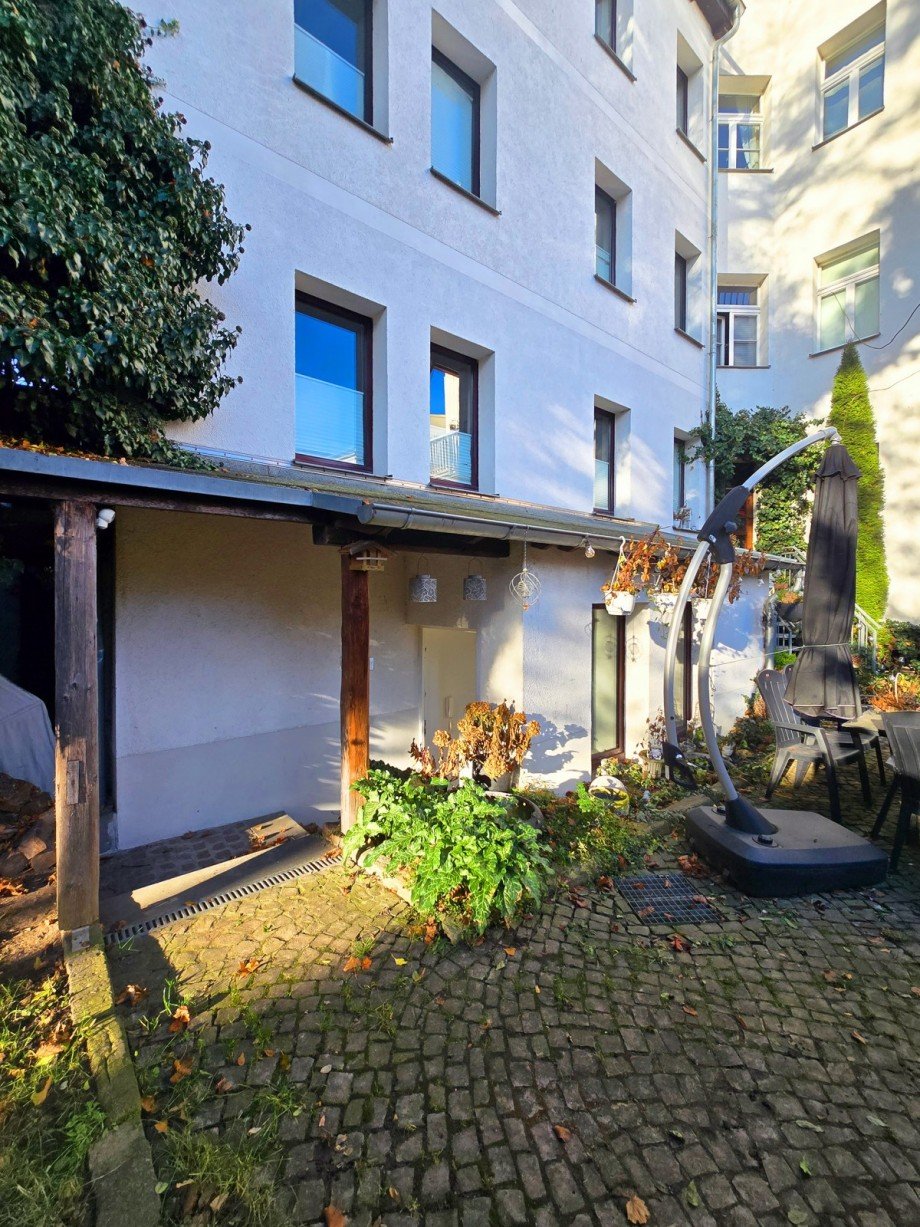 Wohnungseingang Souterrainwohnung K�then (Anhalt)
