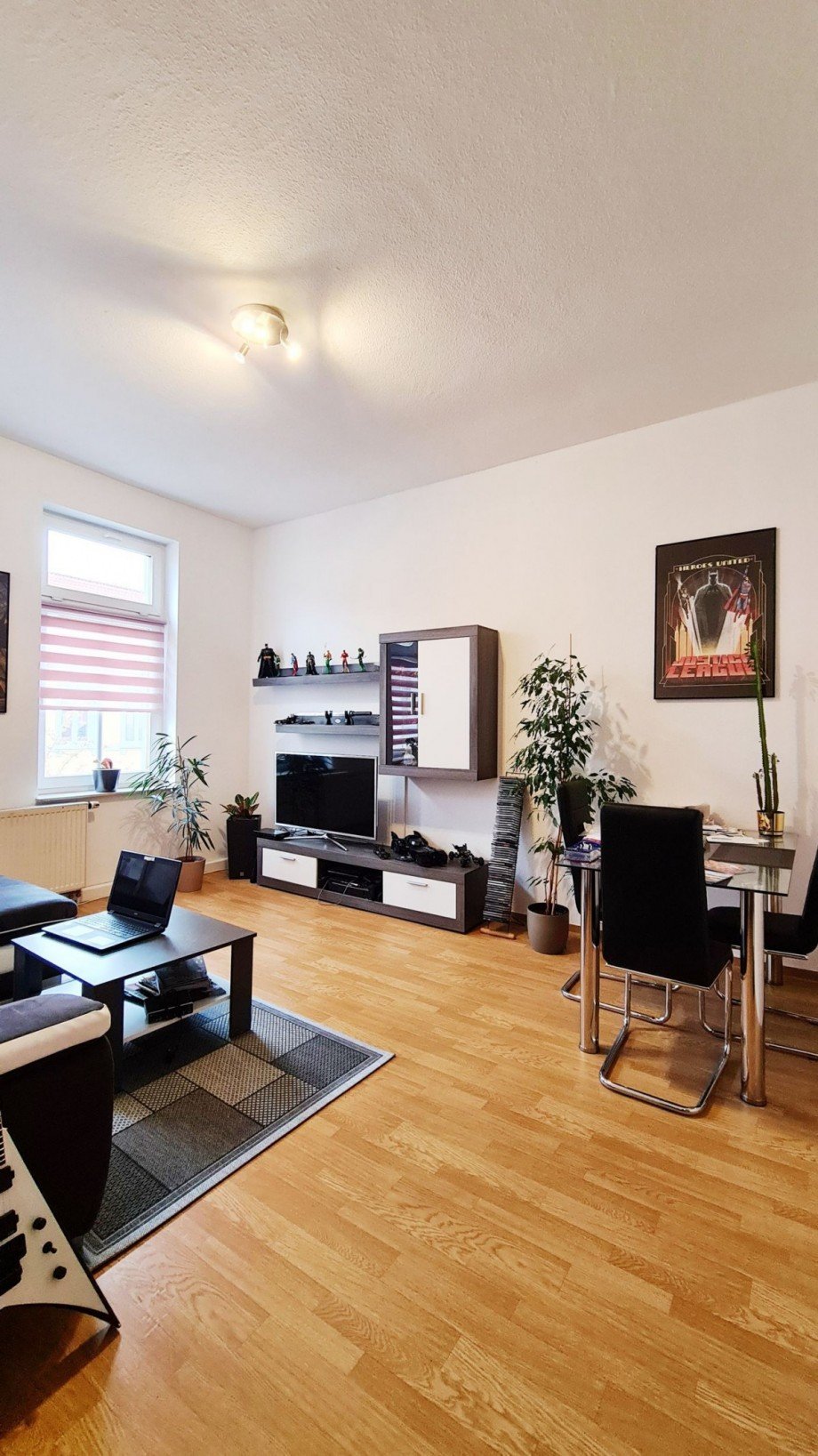 Wohnzimmer Etagenwohnung K�then (Anhalt)