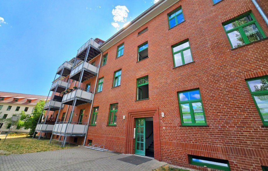 Eingang Etagenwohnung Zerbst/Anhalt