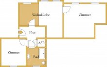 Grundriss Raumwunder mit gro�em Wohlf�hlfaktor & toller Einbauk�che
