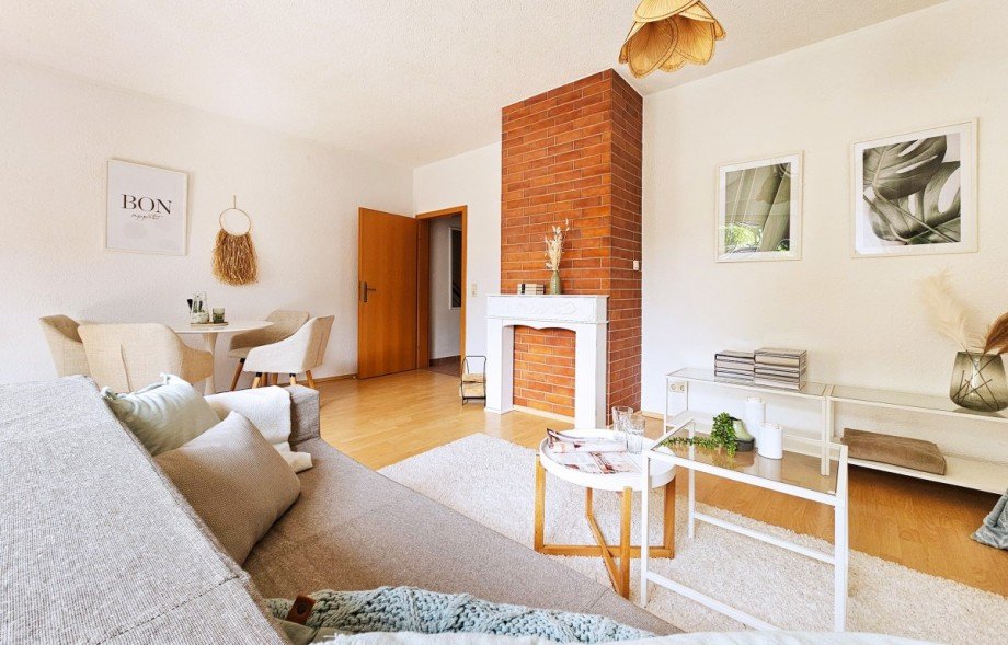 Wohnzimmer Reihenhaus K�then (Anhalt)
