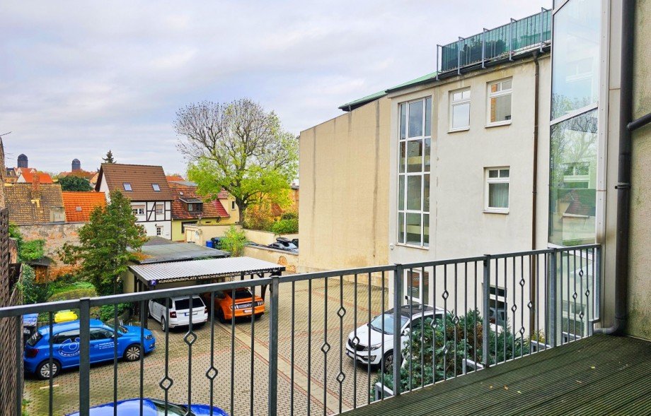 Aussicht Balkon B�ro / Praxis K�then (Anhalt)