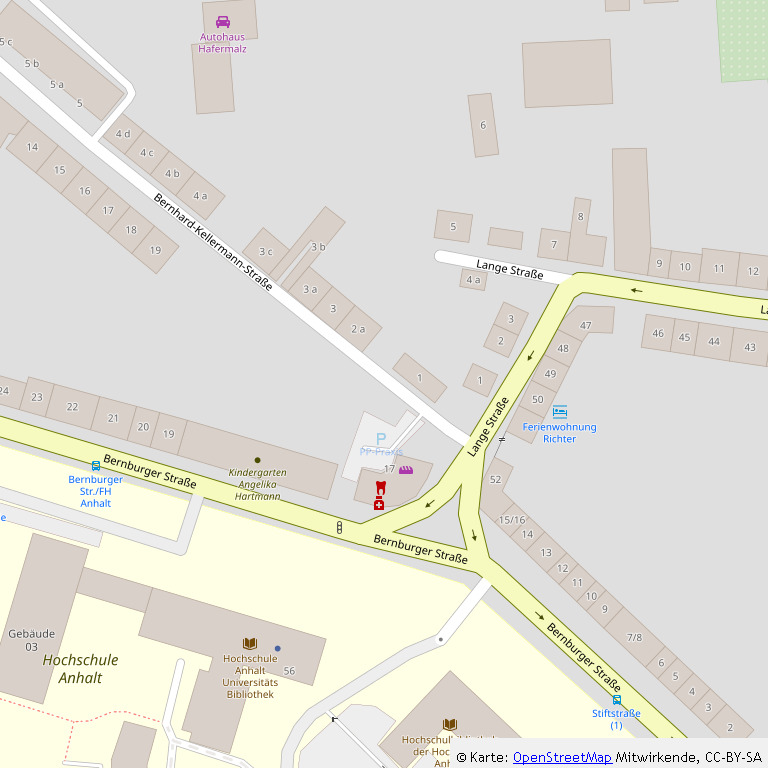 Mikro-Ansicht Maisonettewohnung K�then (Anhalt)