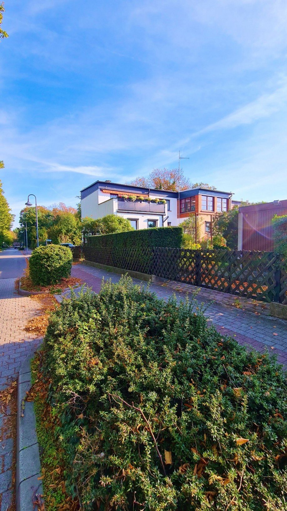 Stra�enansicht Einfamilienhaus K�then (Anhalt)