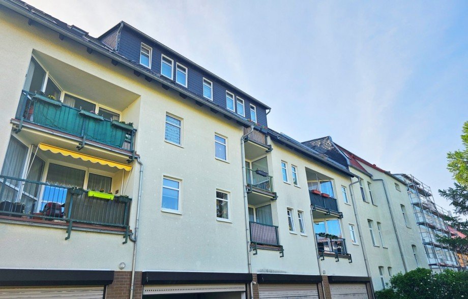 Hof Ansicht Etagenwohnung K�then (Anhalt)