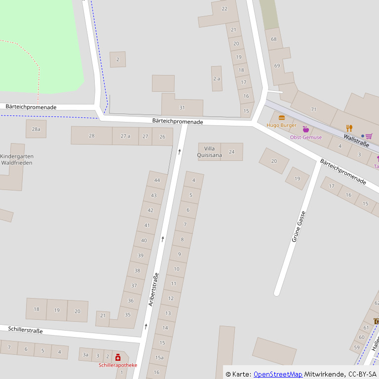 Mikro-Ansicht Etagenwohnung K�then