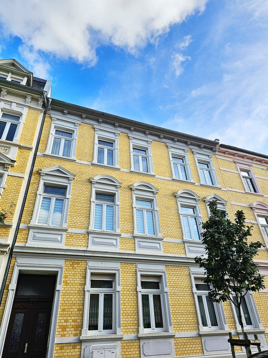 Stra�enansicht Dachgeschosswohnung K�then (Anhalt)