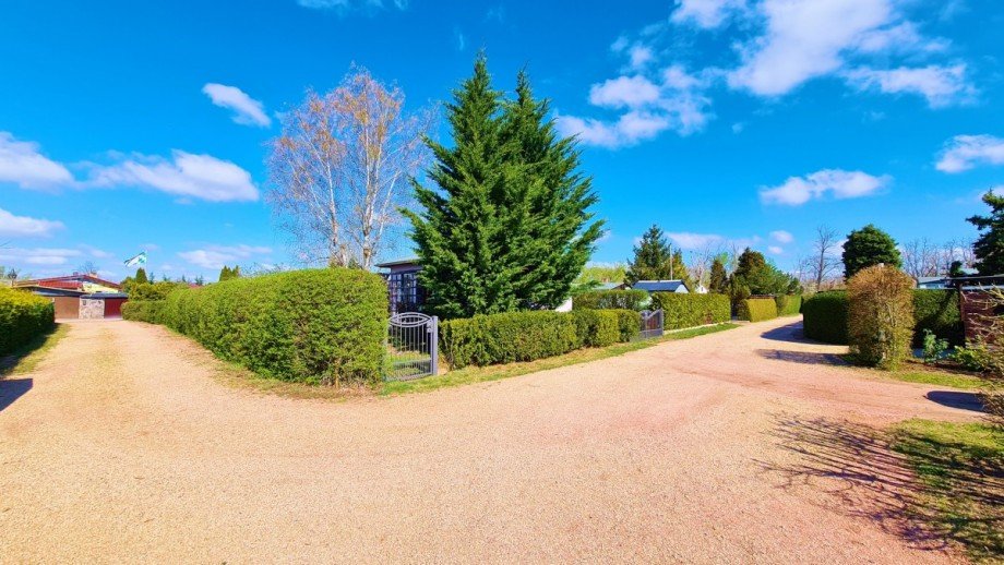 Au�enansicht Ferienhaus Osternienburger Land