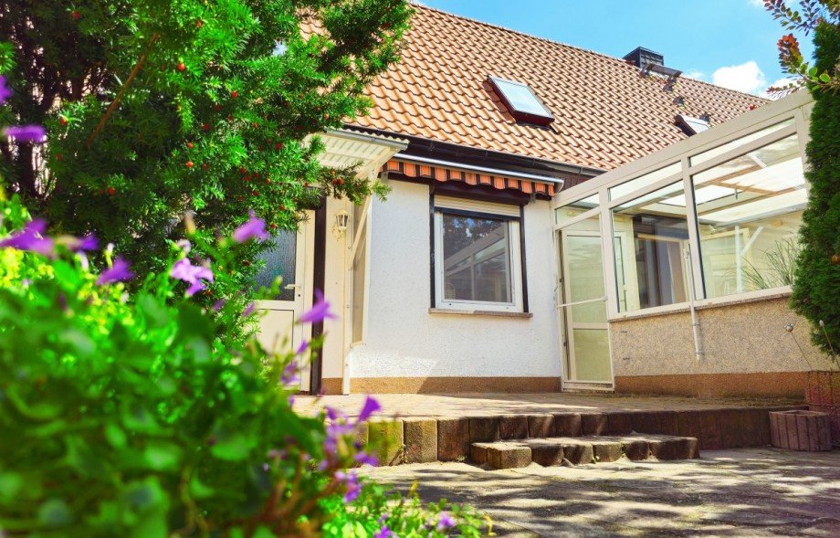 Terrasse und Wintergarten Reihenhaus K�then (Anhalt)