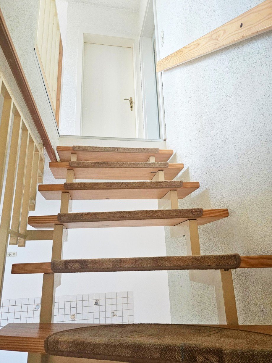 Treppe ins OG Maisonettewohnung K�then (Anhalt)