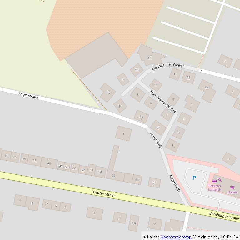 Mikro-Ansicht Erdgeschosswohnung K�then (Anhalt)