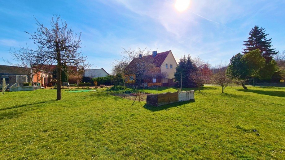Gartenansicht Einfamilienhaus W�rbzig