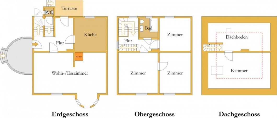 Grundriss Einfamilienhaus Aken