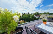 Balkon Platz zum Leben und Wohlf�hlen - charmante Dachgeschosswohnung in K�then