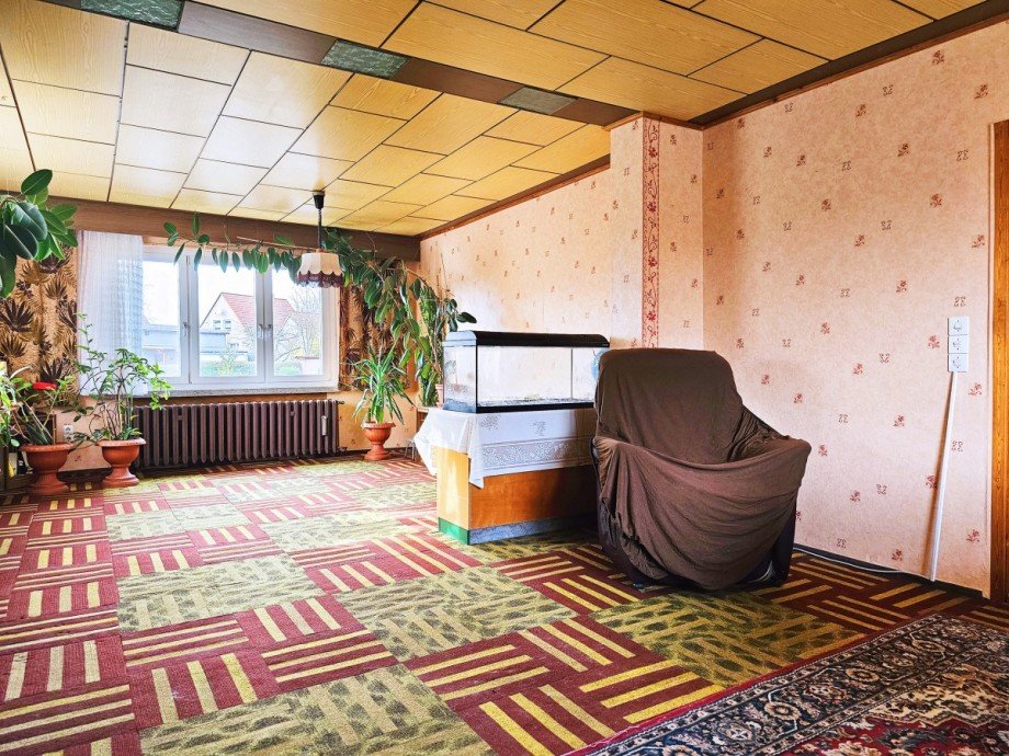 Wohnzimmer Einfamilienhaus G�rzig