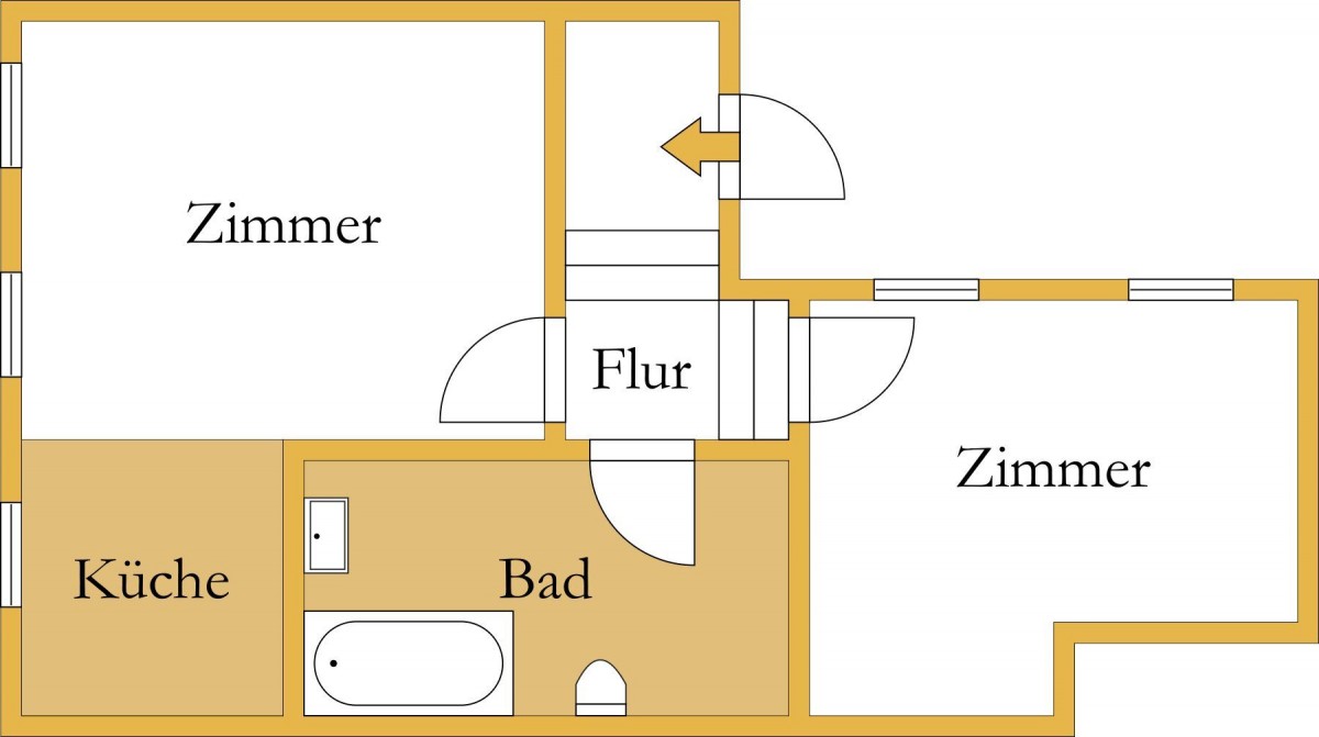 Zentral gelegen und mit Gemeinschafts-Dachterrasse - Photo 3