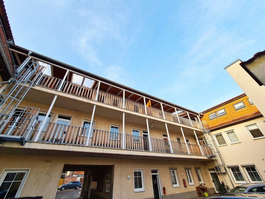 Innenhof Etagenwohnung K�then (Anhalt)