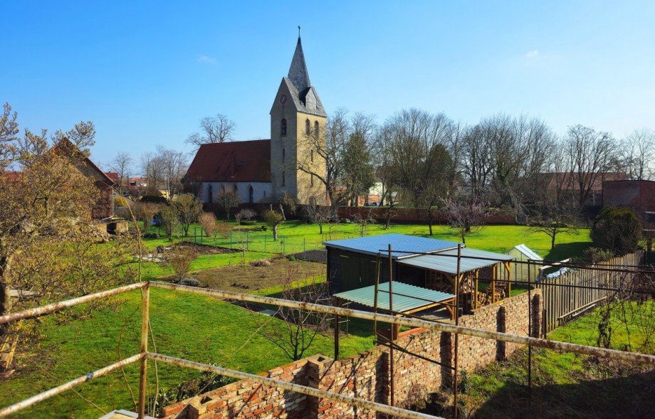 Ausblick Obergeschoss Einfamilienhaus Gro�badegast