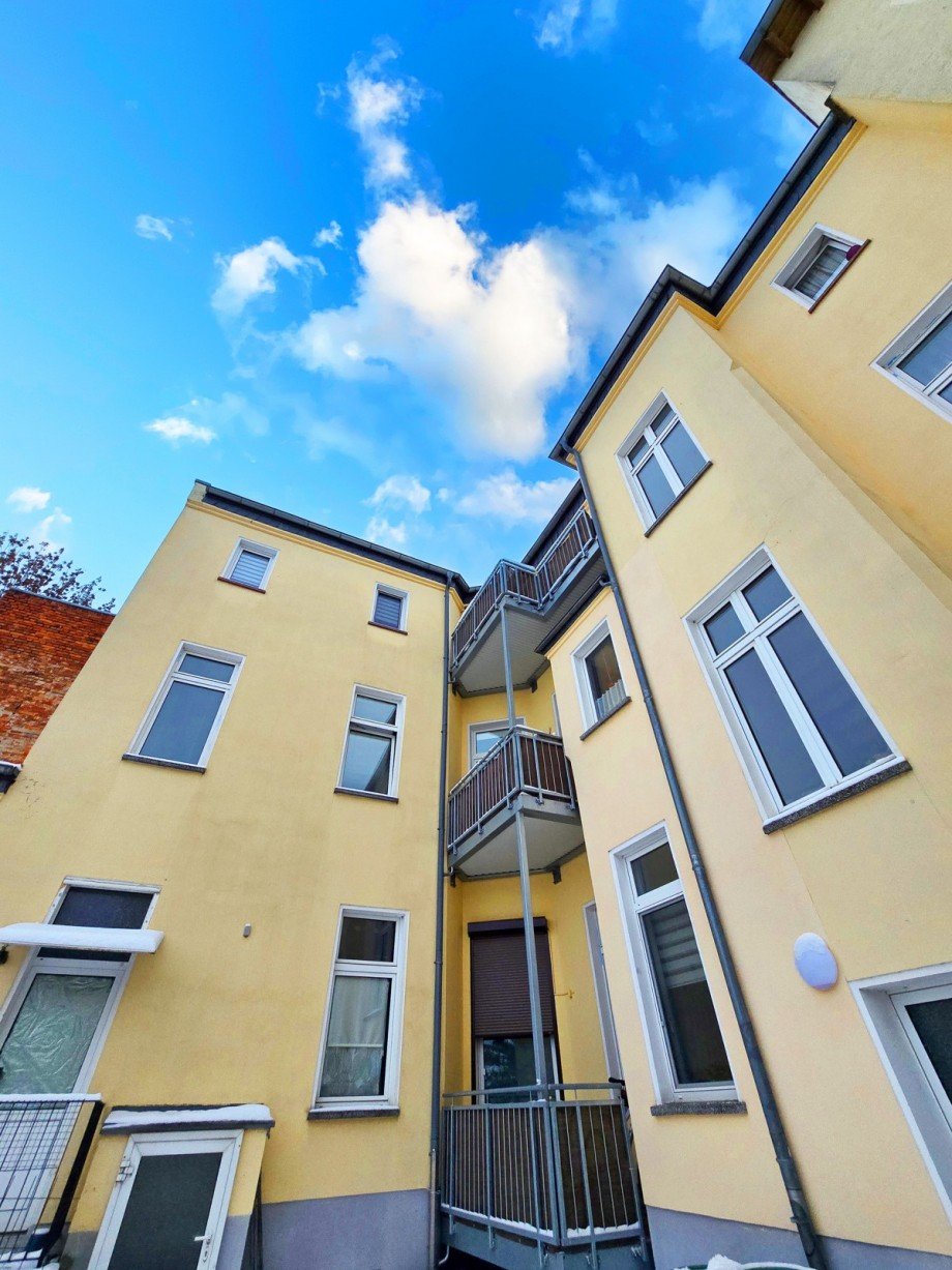 Ansicht Innenhof Dachgeschosswohnung K�then (Anhalt)