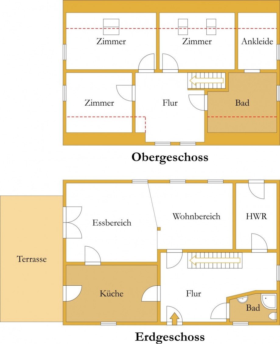 Grundriss Einfamilienhaus W�rbzig