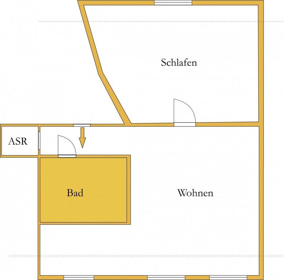 Grundriss Renditeobjekt K�then