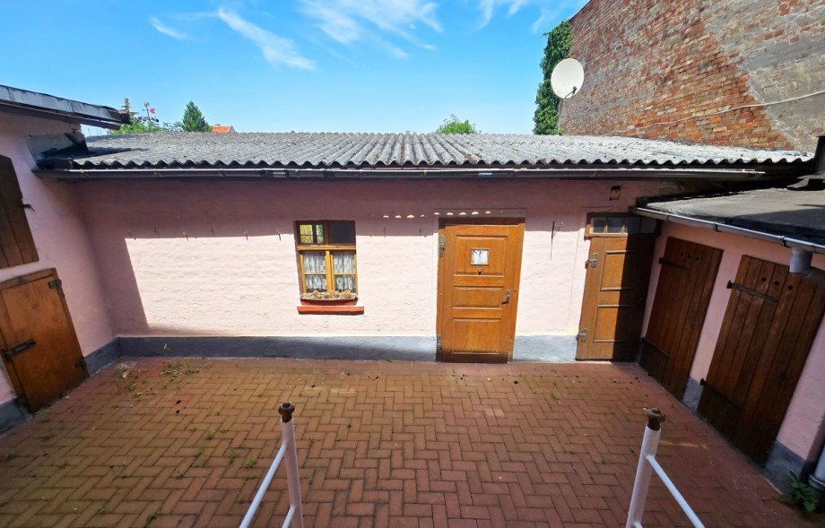 Innenhof Reihenmittelhaus K�then (Anhalt)