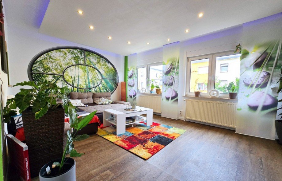 Wohnzimmer Doppelhaush�lfte K�then (Anhalt)